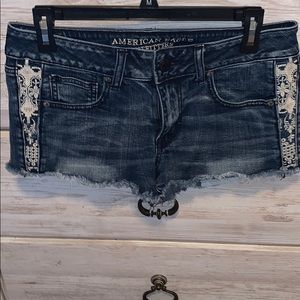 American eagle jean shorts